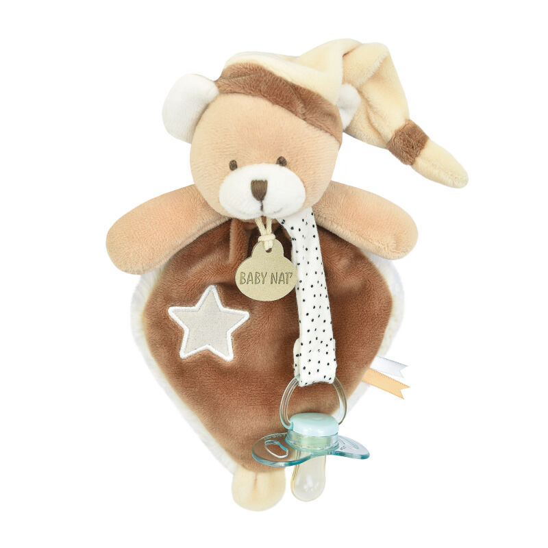  - the lumilunes - pacifinder bear white brown star 15 cm 